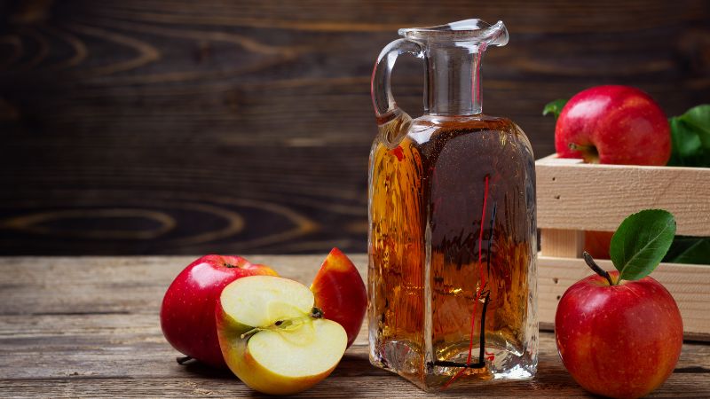 Rửa mặt bằng giấm táo là phương pháp được nhiều sao Hàn áp dụng